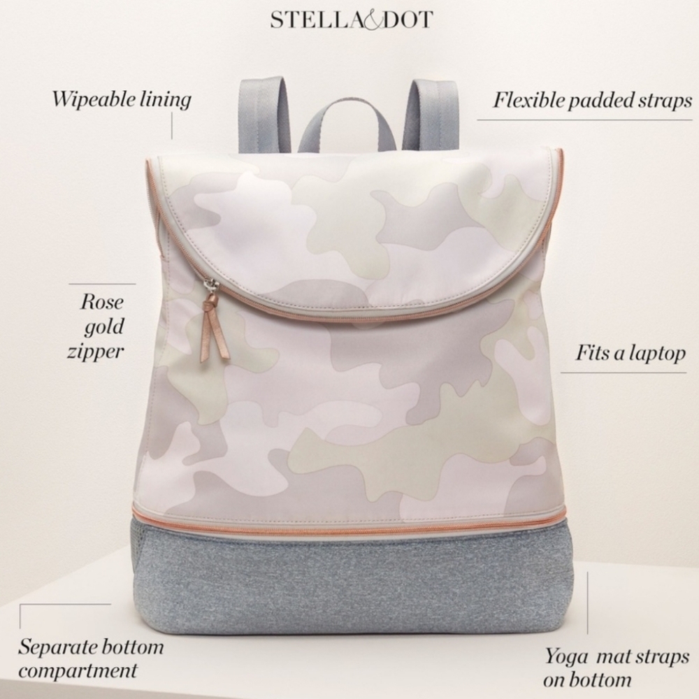 Stella & Dot Crush It Backpack